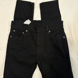 Levi's Black Straight Jeans Classic Denim Style